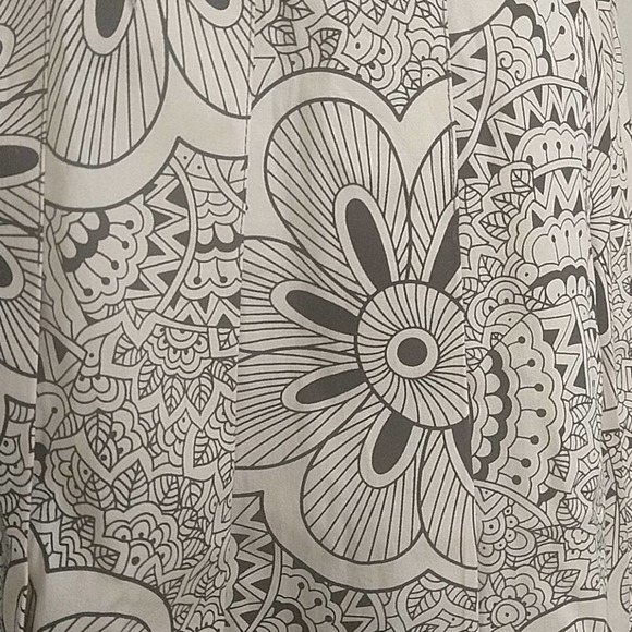 Kay Unger Strapless Floral Cocktail Dress 6 - Picture 2 of 10